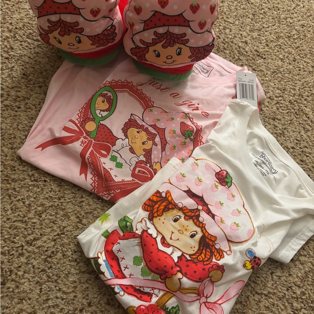 Bundle of Strawberry Shortcake Merchandise New